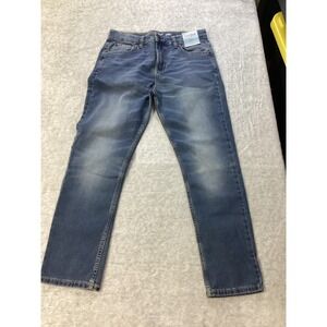 Cat & Jack Boys Skinny Stretch Jeans Medium Wash Adjustable Waist Size 16 NWT